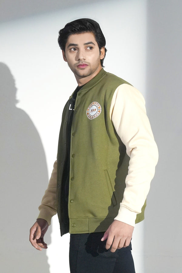 MEN ARMY GREEN JACKET Reality