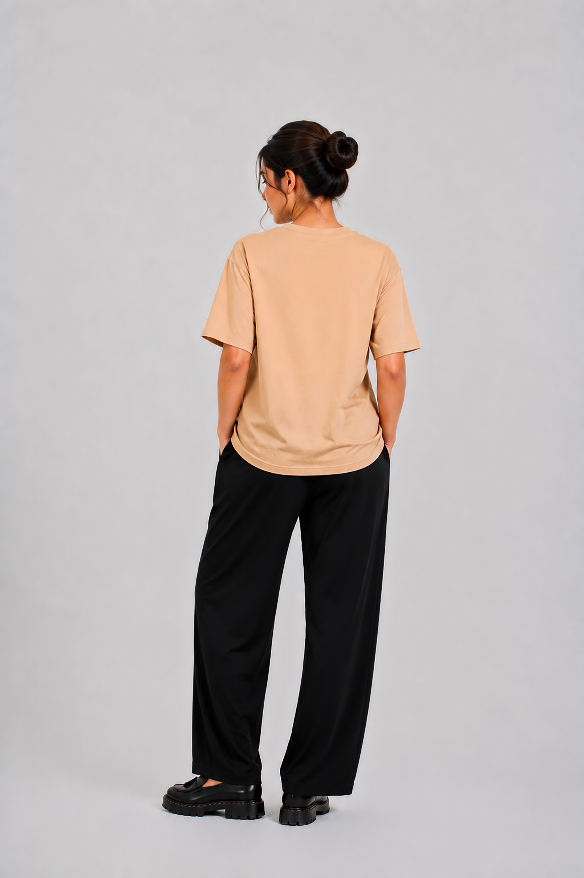 LADIES DOWN SHOULDER SKIN T-SHIRT Reality