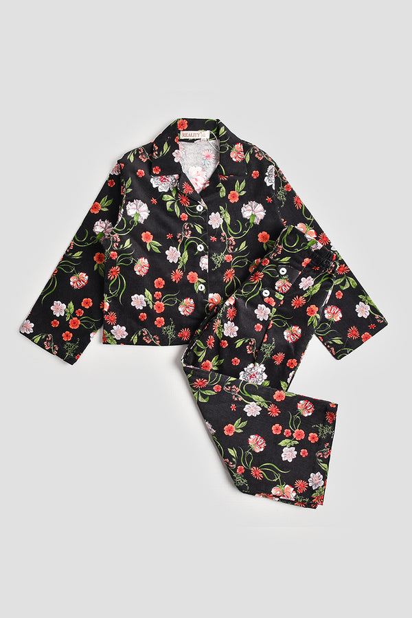 Floral Fantasy Corduroy Co-ord Set