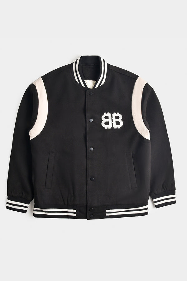 Classic Black Bomber Jacket REALITY