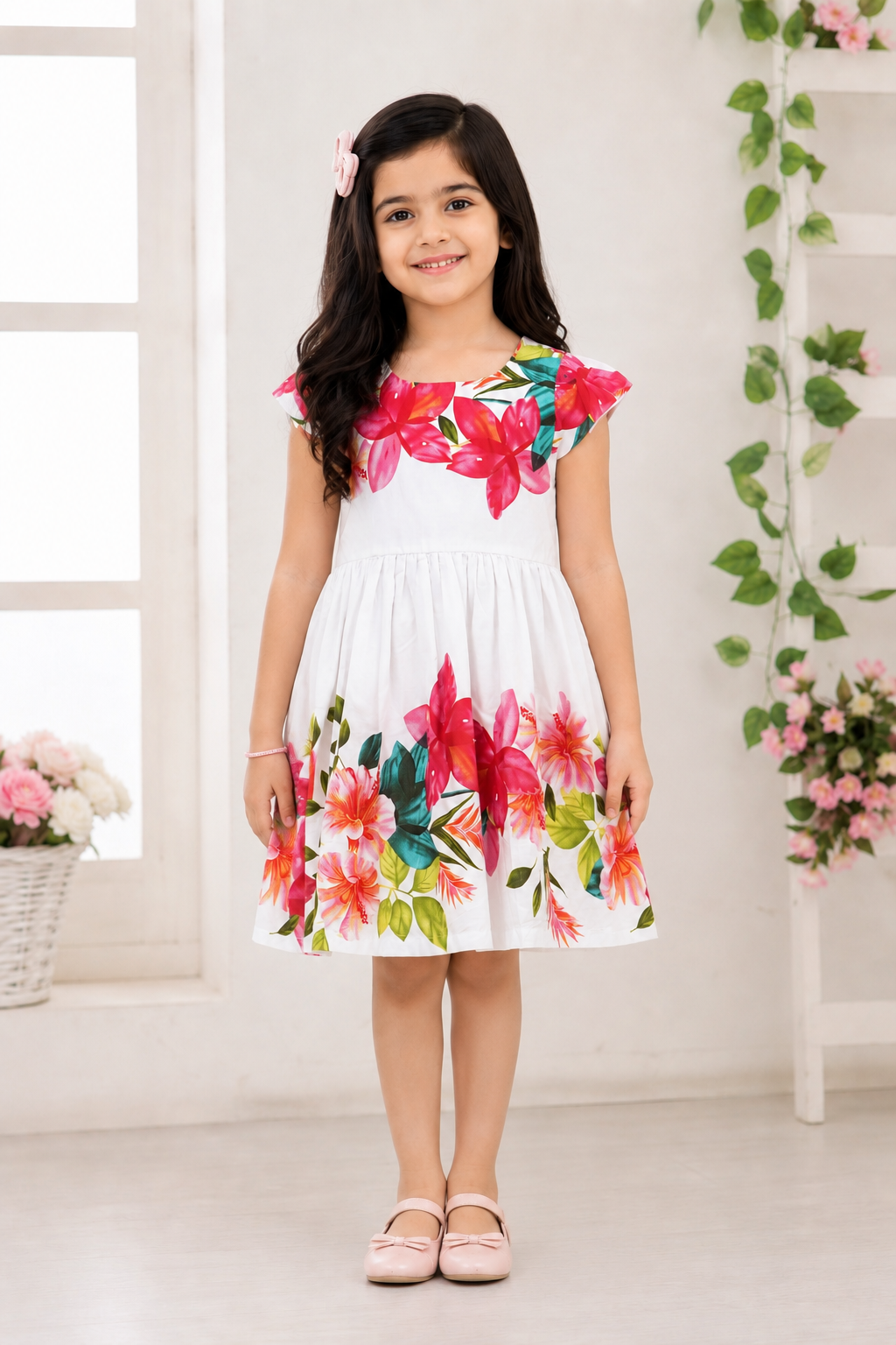 GIRLS WHITE FROCK Reality