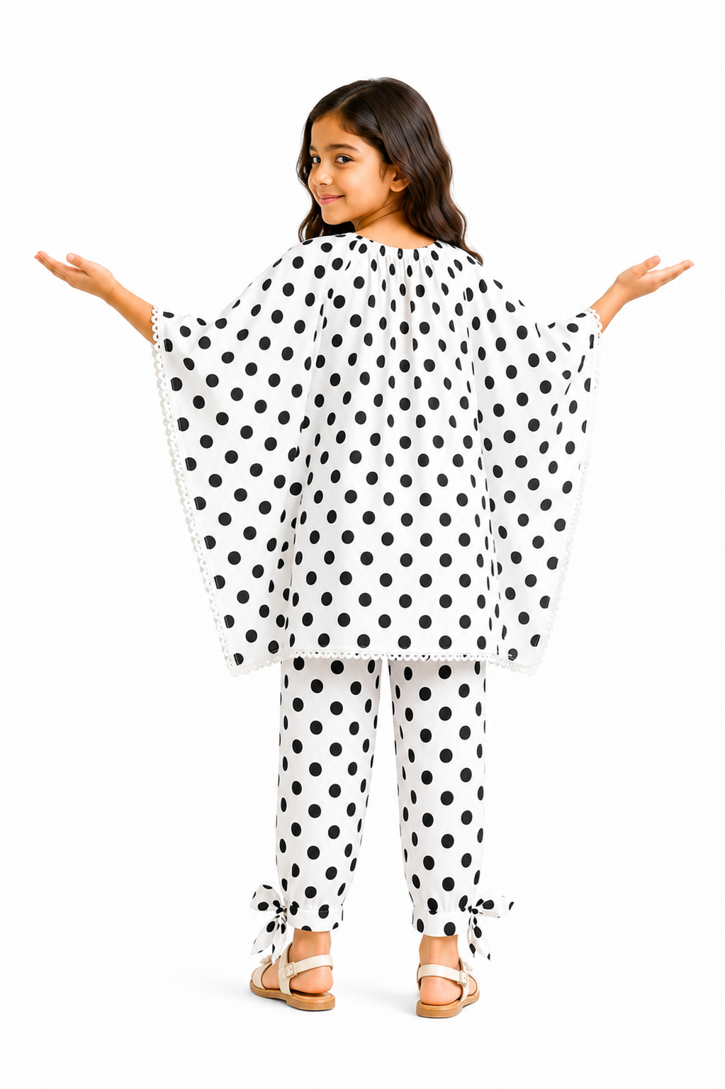 2 piece suit MEADOW WHISPERS WHITE KAFTAN