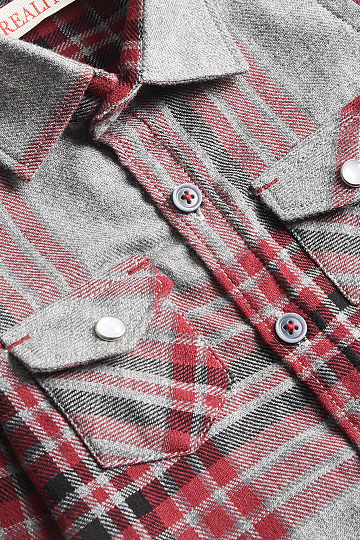 Gray Plaid Explorer Shirt (3-24M) REALITY