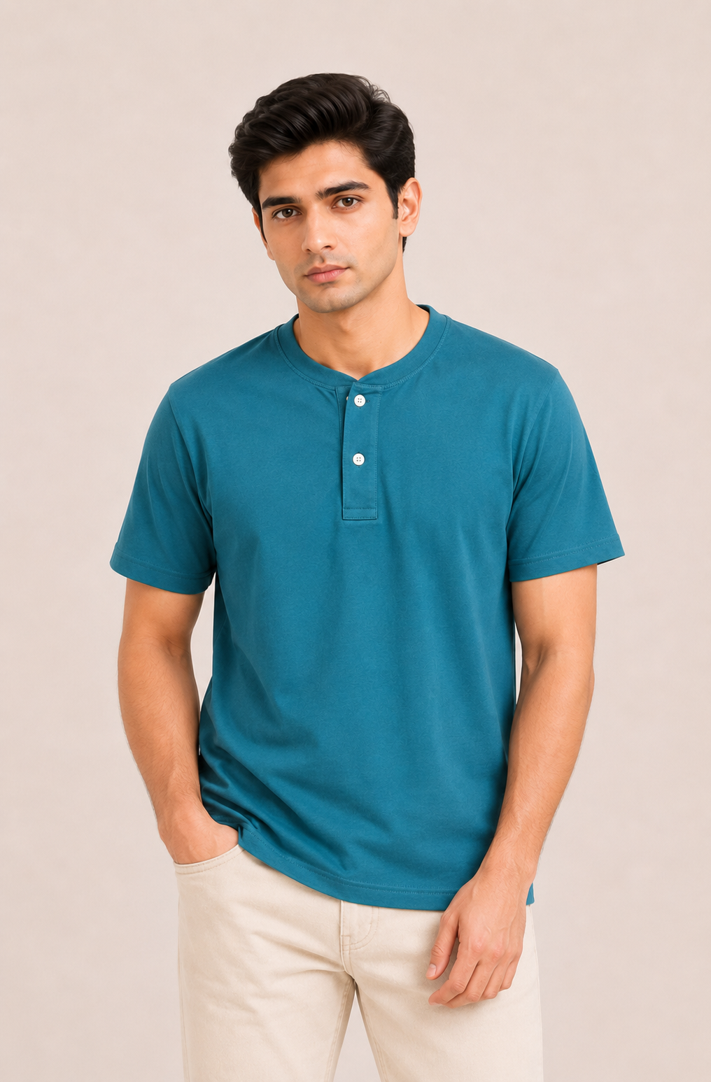 MEN BOTTLE GREEN T-SHIRT Reality