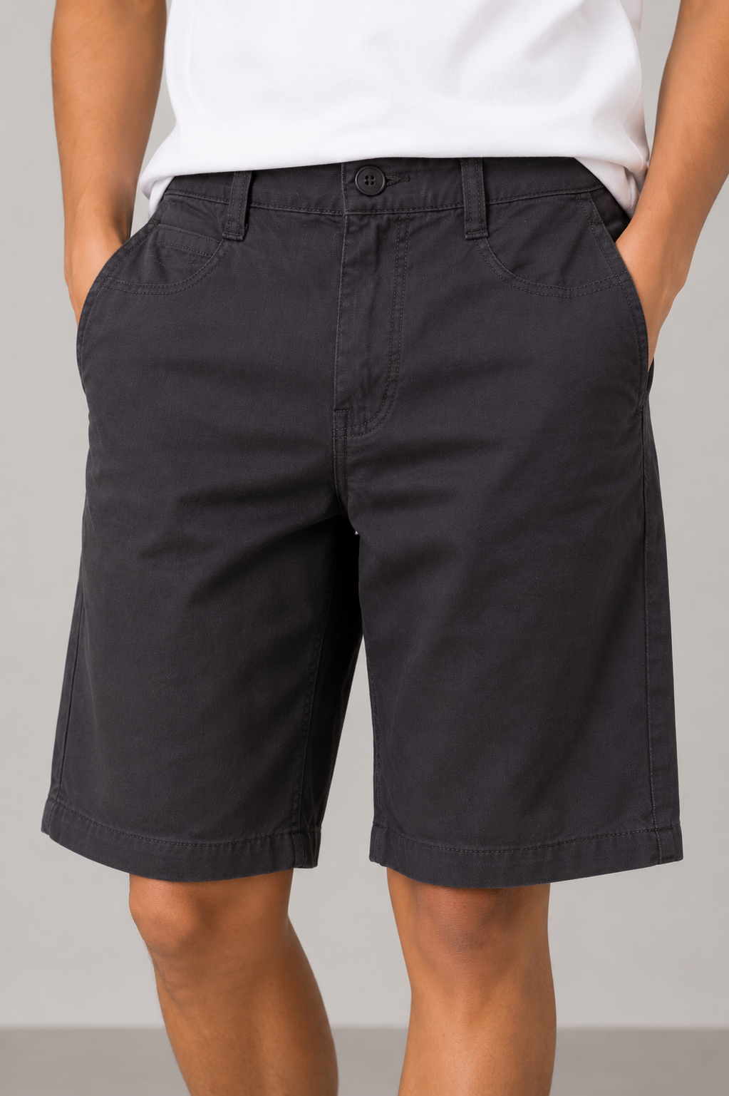 KIDS GRAY SHORTS