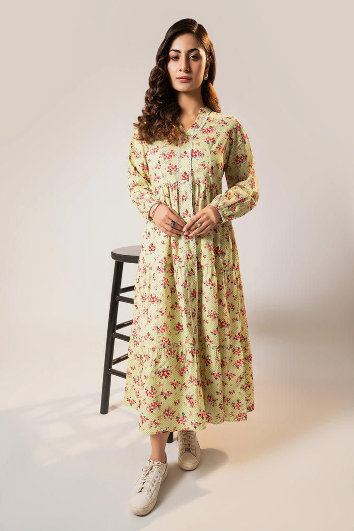 Blossom Breeze Green Frock REALITY