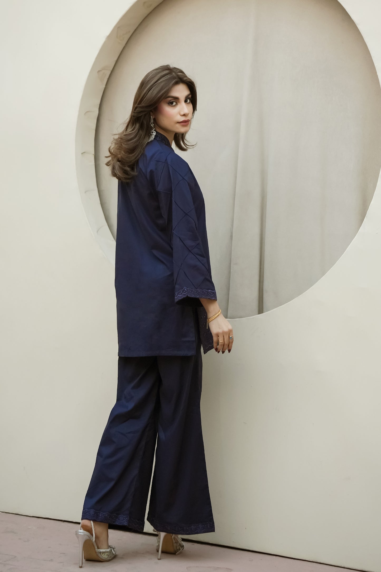 Ladies Navy 2 PIECE SUIT Reality