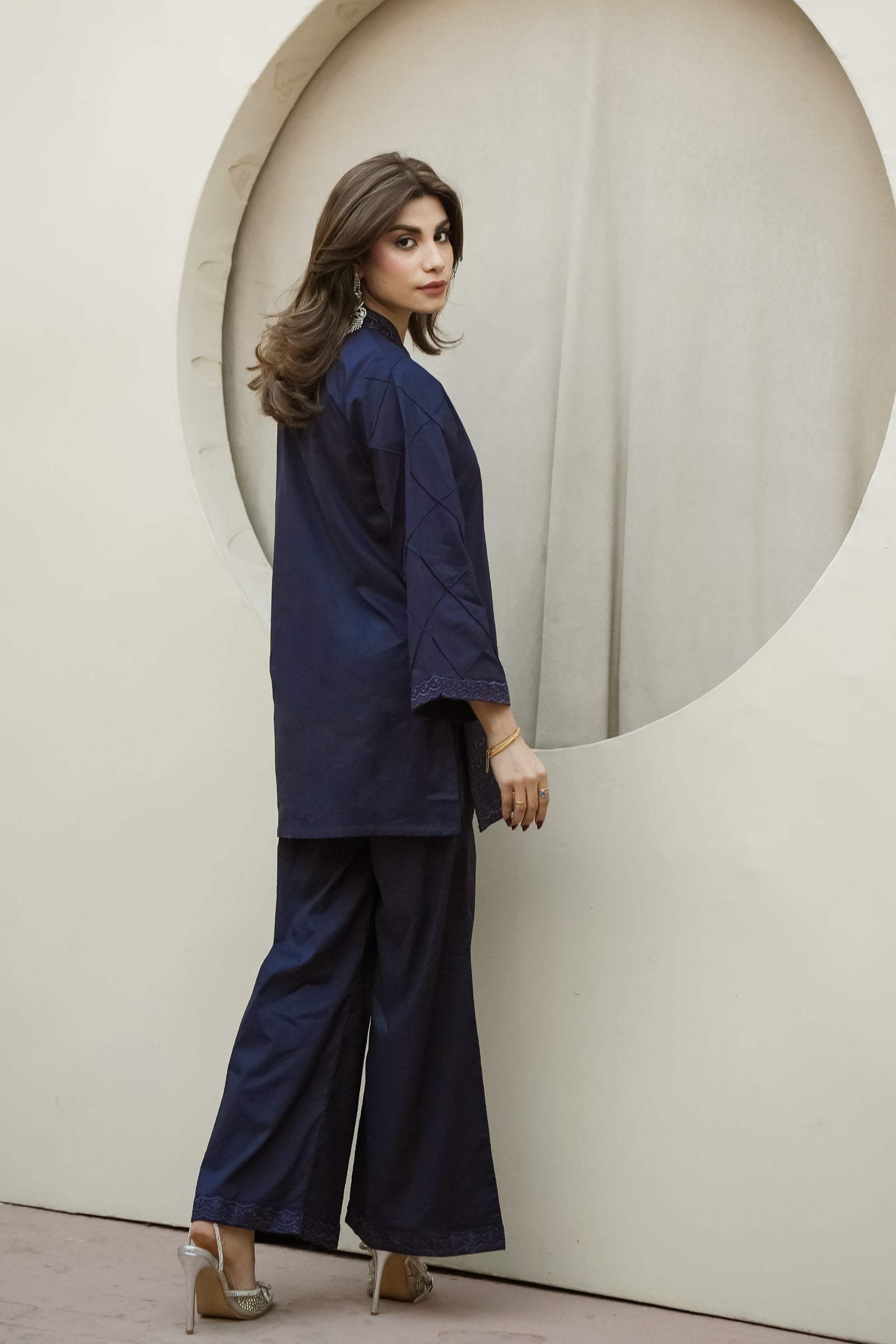 Ladies Navy 2 PIECE SUIT Reality