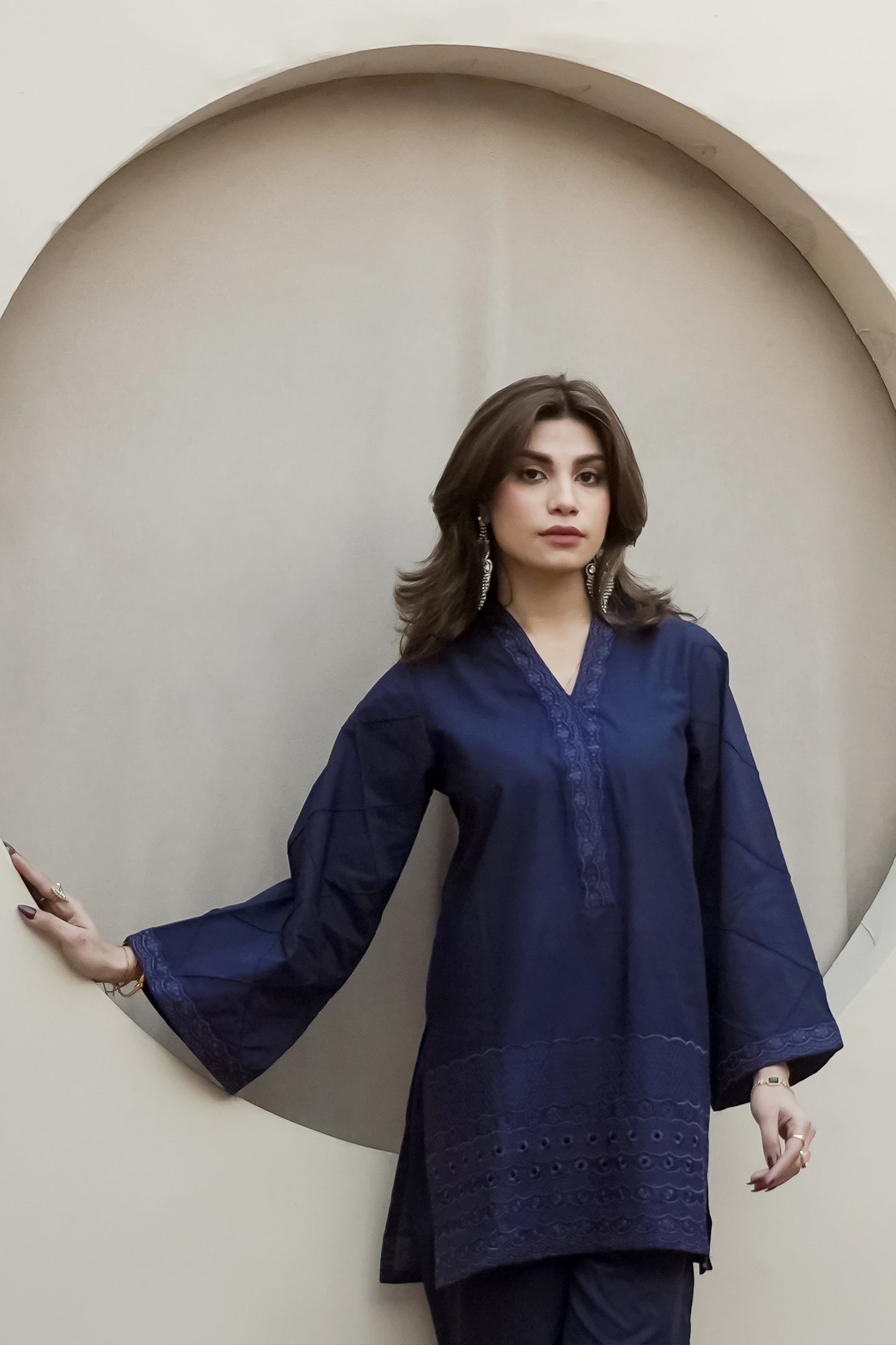 Ladies Navy 2 PIECE SUIT Reality