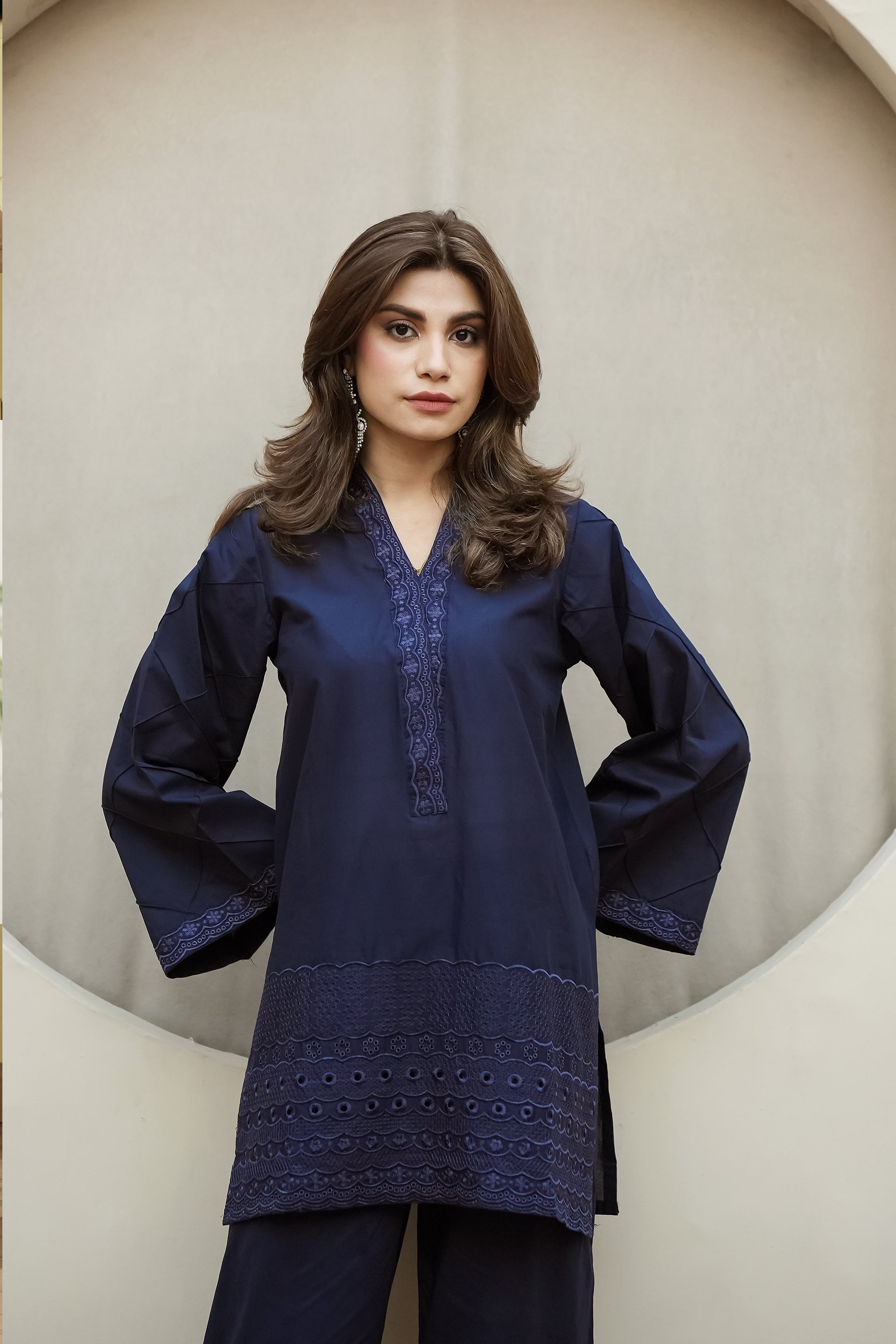 Ladies Navy 2 PIECE SUIT Reality