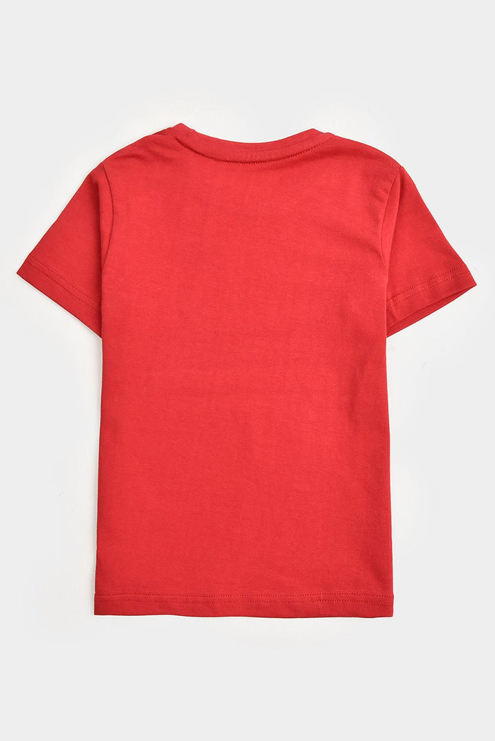 Adventure Peak T-Shirt Red Reality