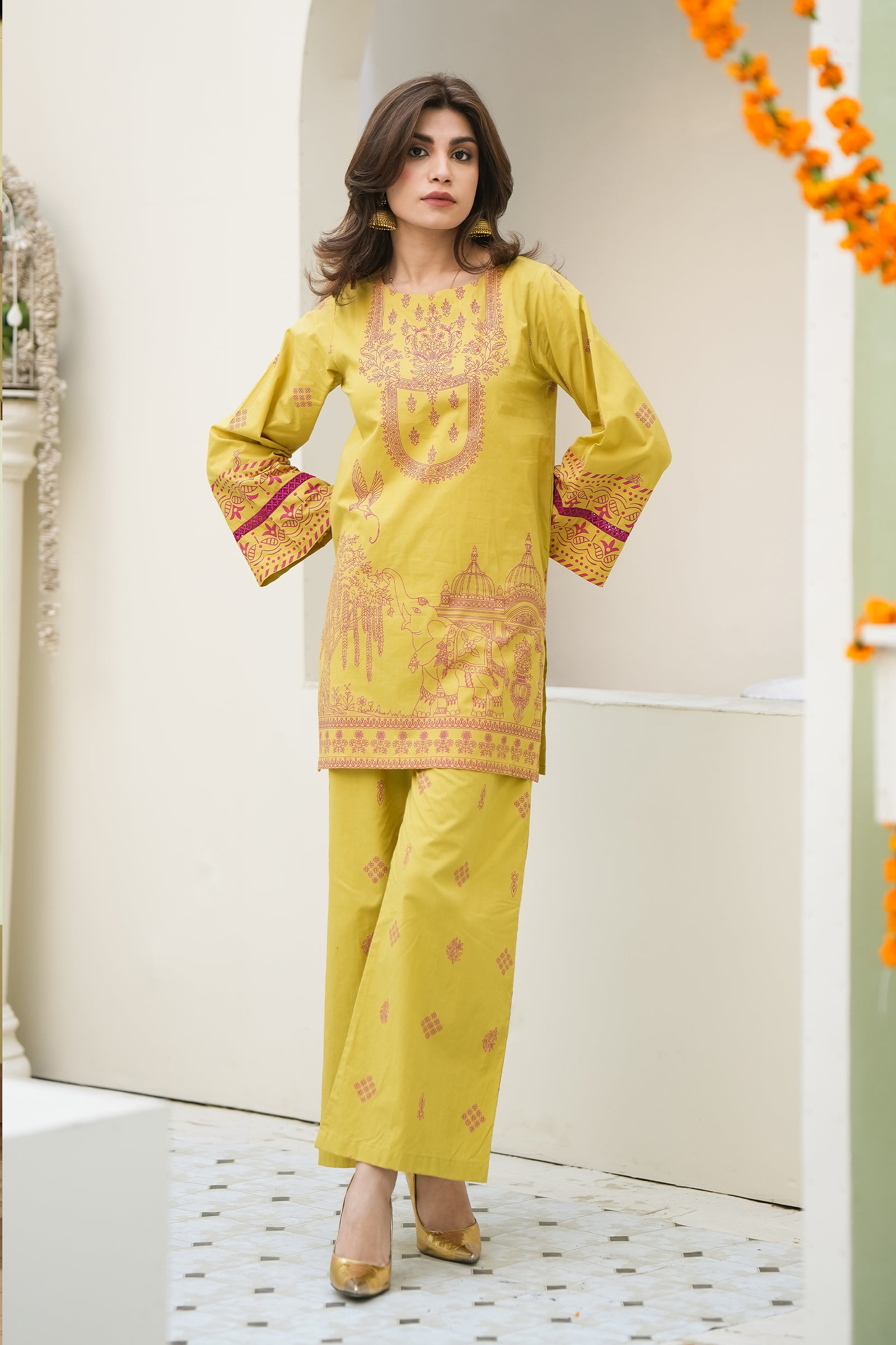 OLIVE BLUSH HERITAGE SUIT Reality