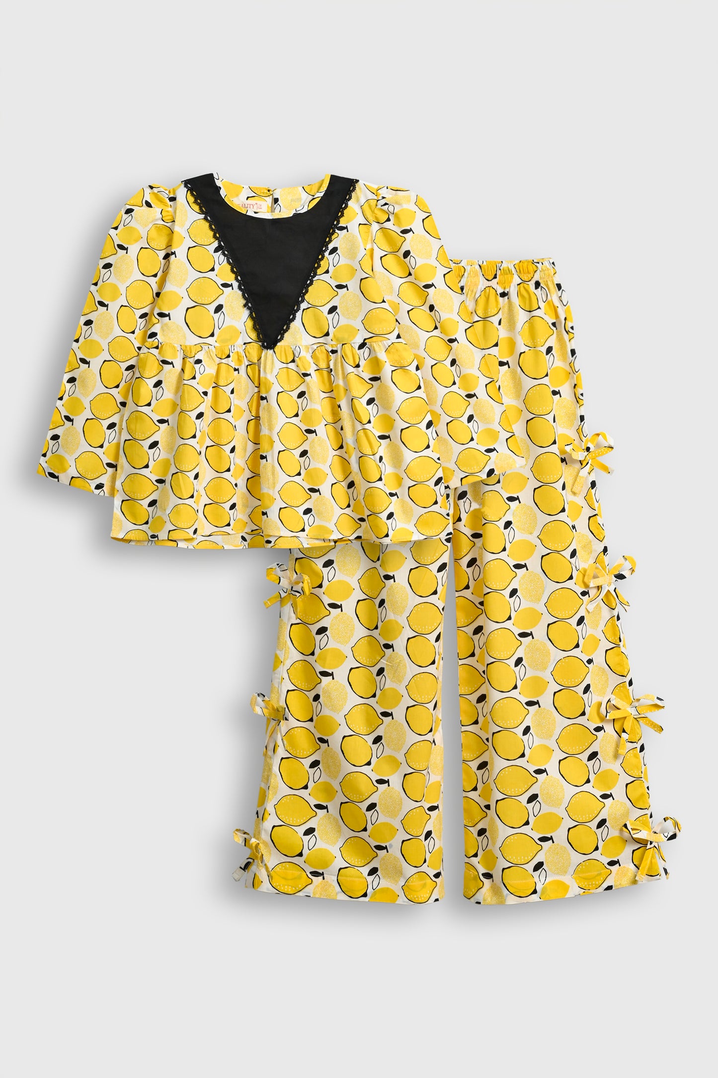 SUMMER SERENADE YELLOW CO-ORD SET Reality