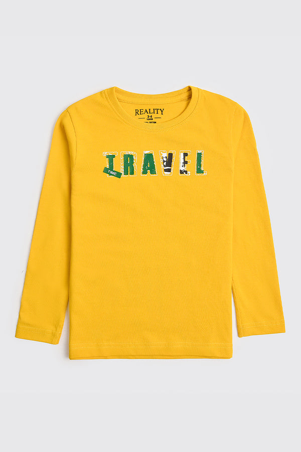 Time Traveler's Tee Yellow REALITY