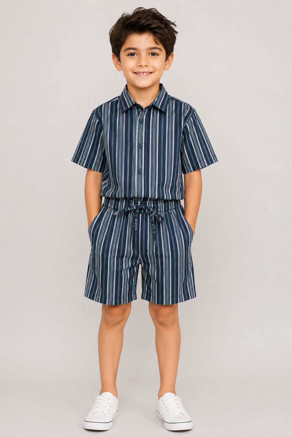 BLUE CASUAL SHIRT Reality