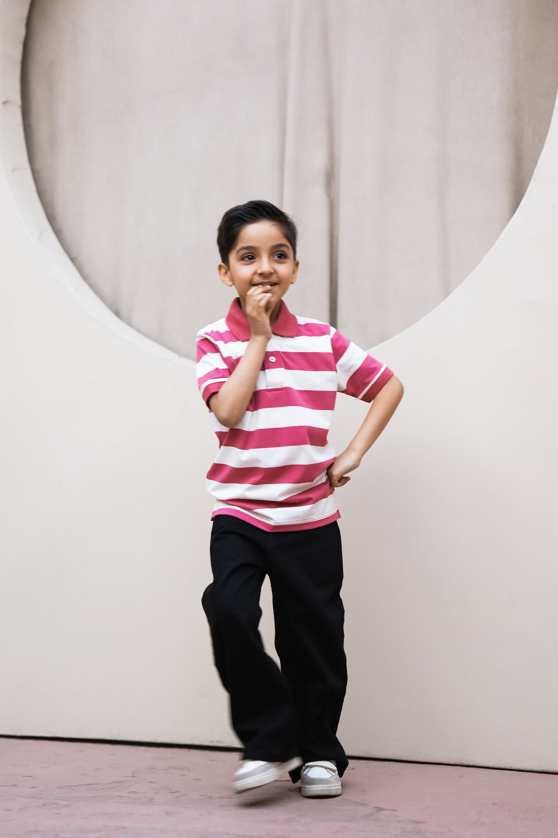 BOYS TEA PINK POLO Reality