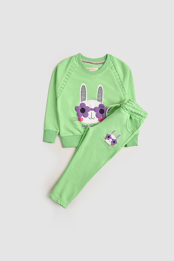 Light Green Bunny Track Suit