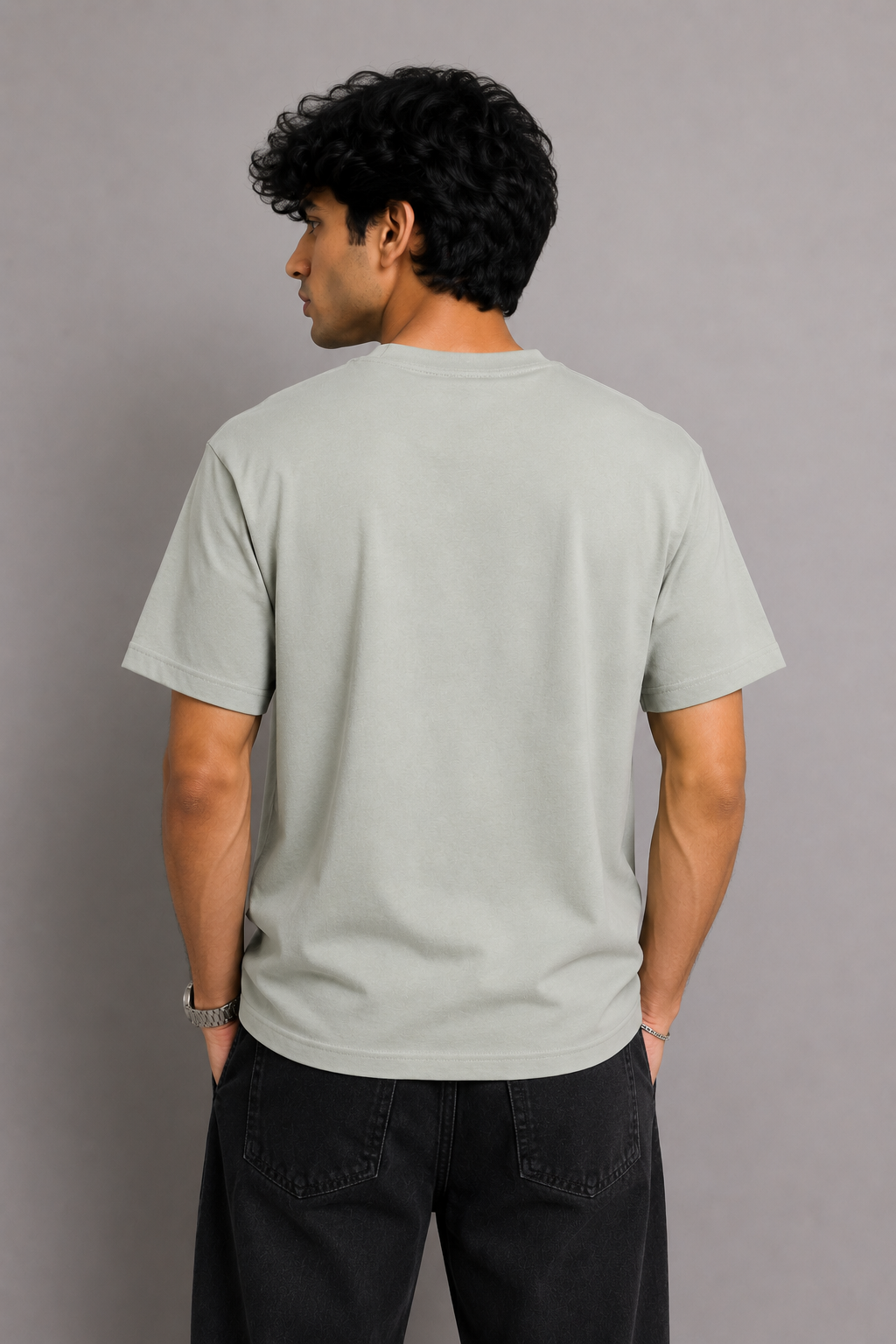 MEN LIGHT GREEN T-SHIRT Reality
