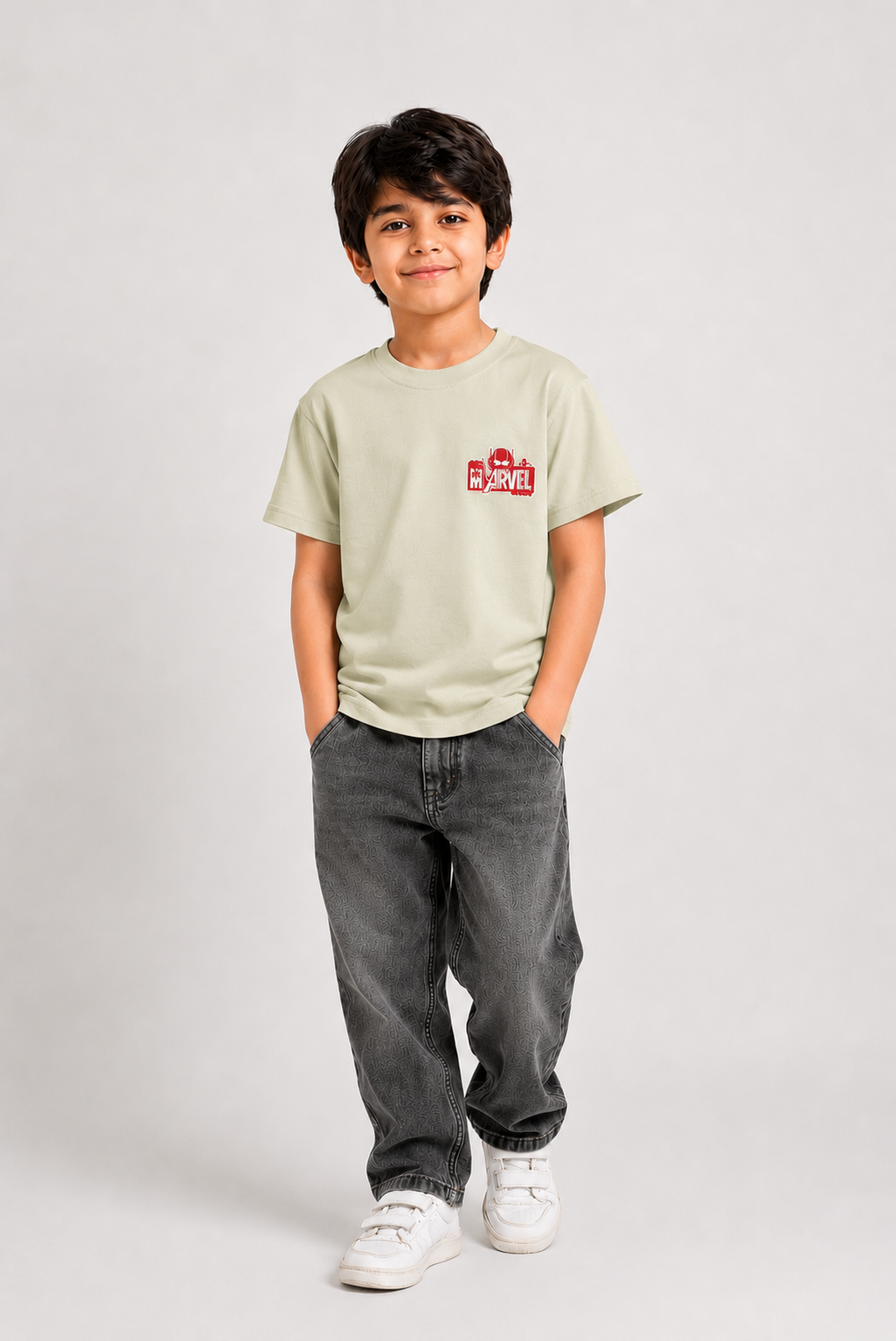 Boys Cream T-SHIRT Reality