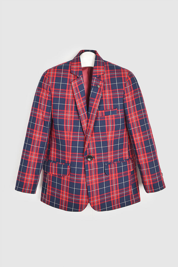 Red Checkered Coat