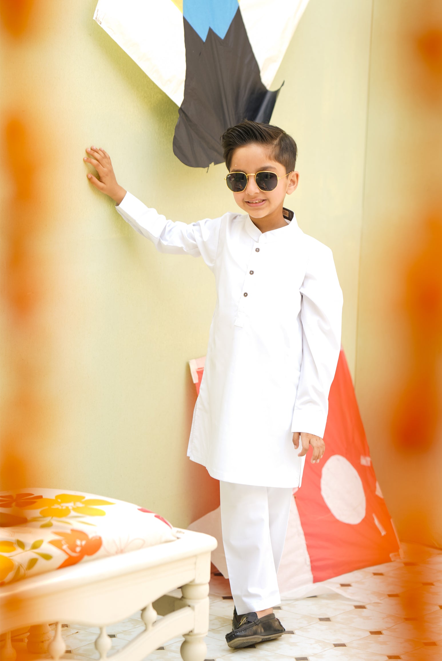 WHITE SHALWAAR KAMEEZ Reality