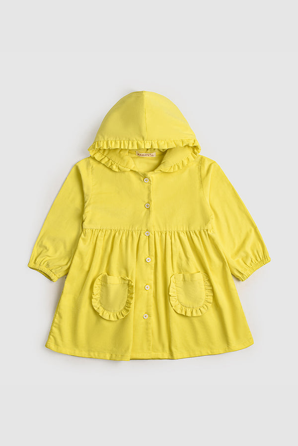 Light Yellow Hoodie Top