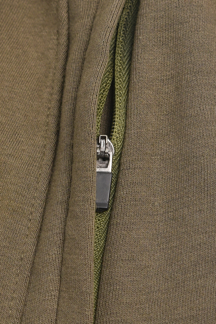 Olive Green interlock Trousers Reality