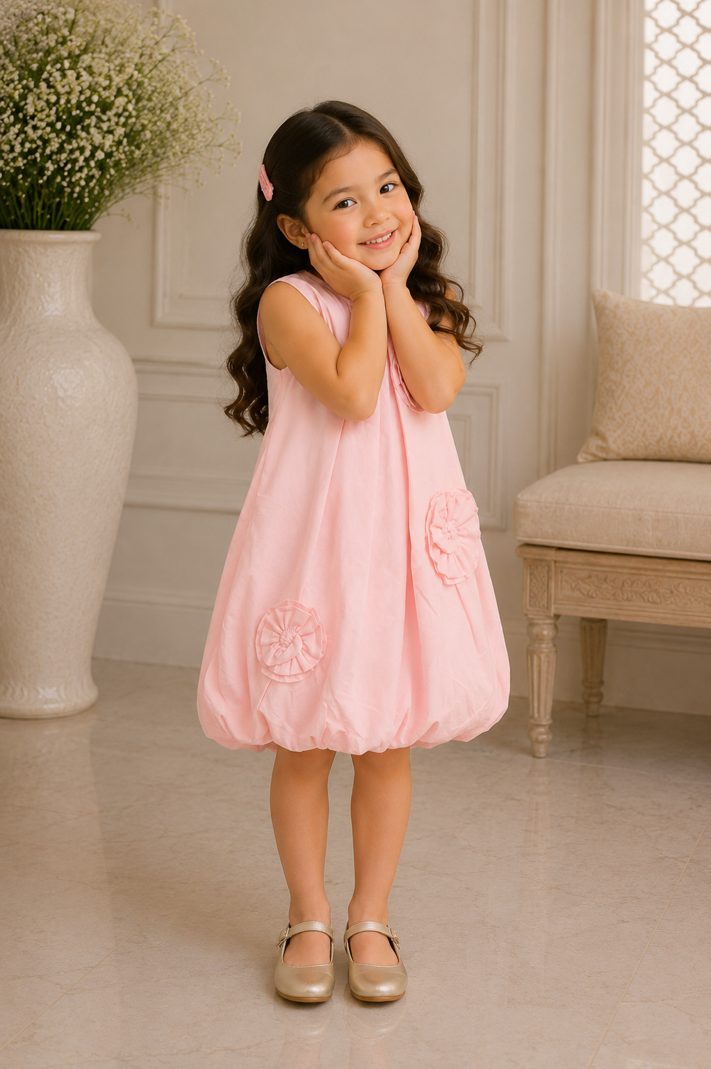 GIRLS PINK FROCK Reality