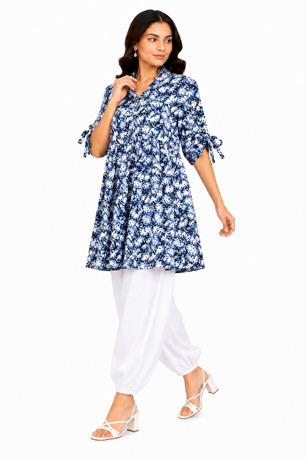 LADIES NAVY TOP Reality