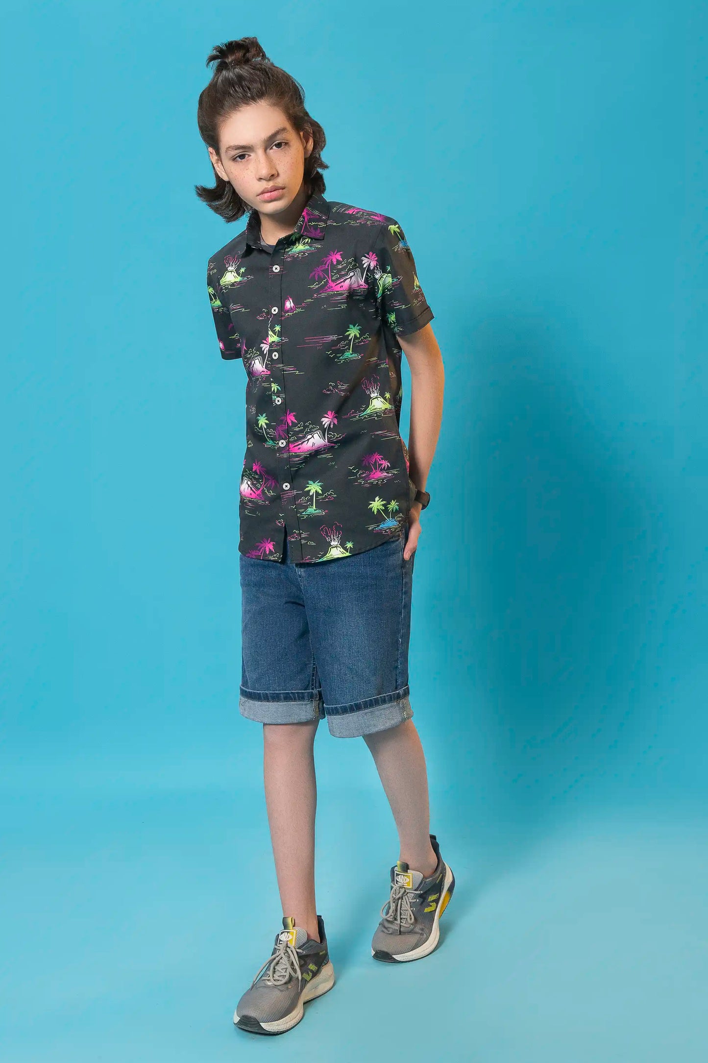 Tropical Night Shirt Reality