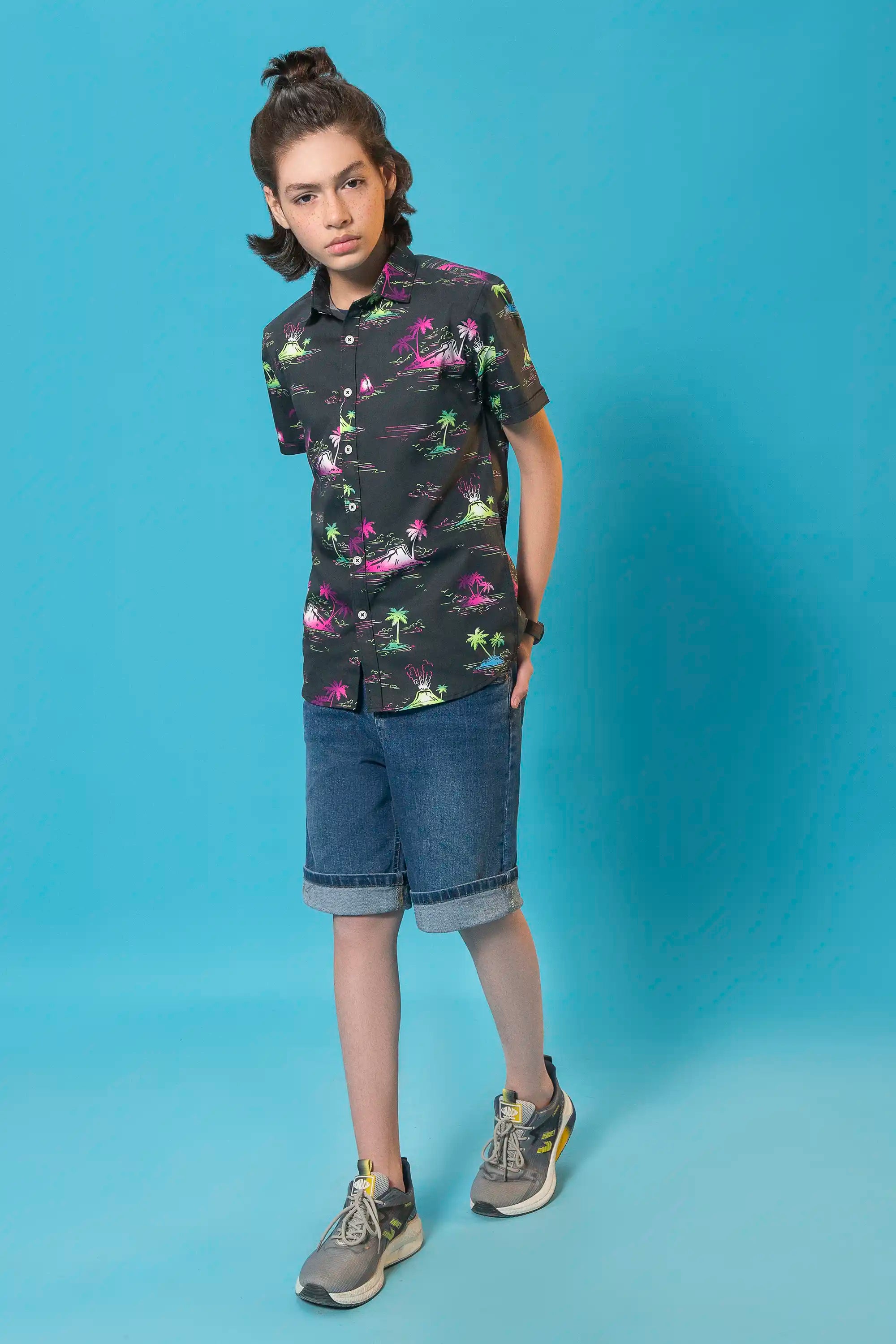 Tropical Night Shirt Reality