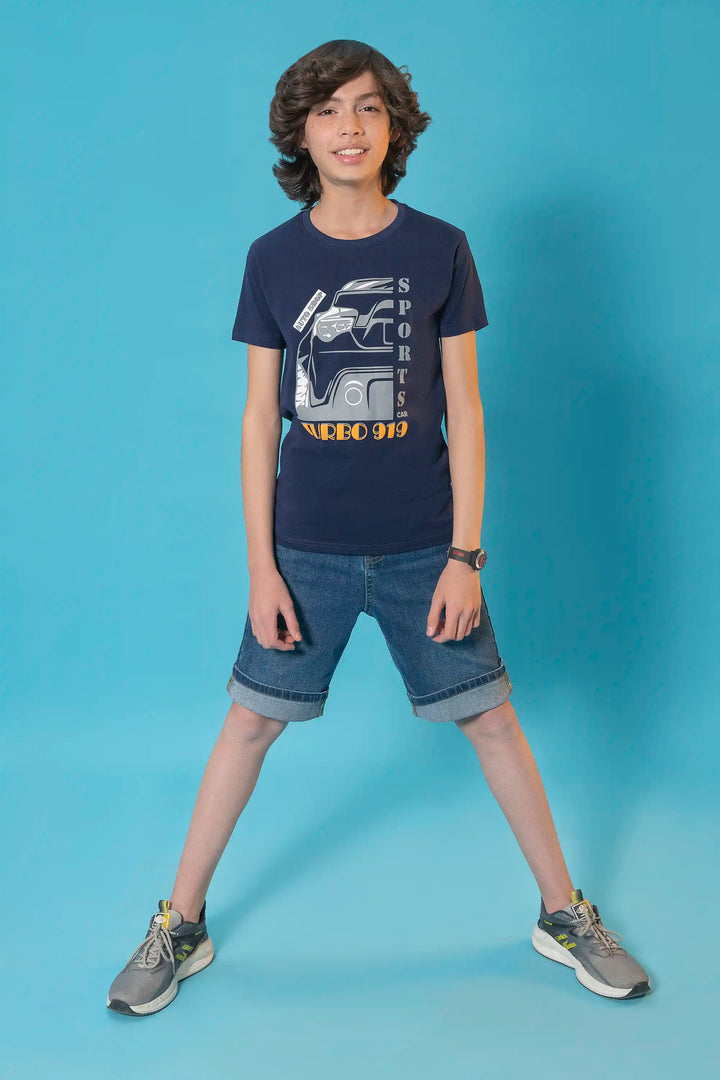 BOYS NAVY T-SHIRT Reality