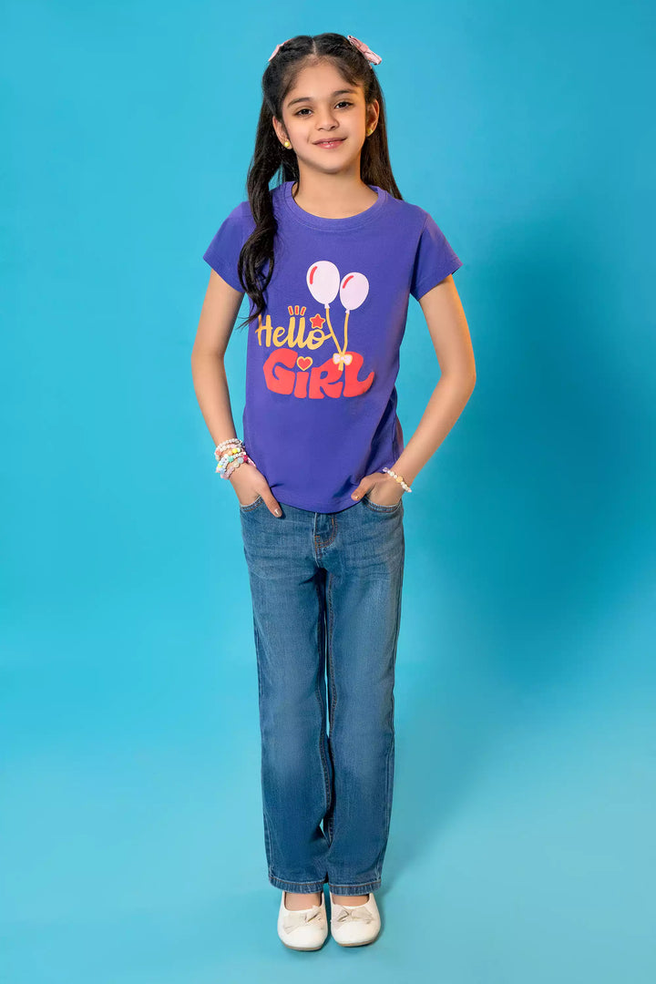 GIRLS PURPLE T-SHIRT Reality