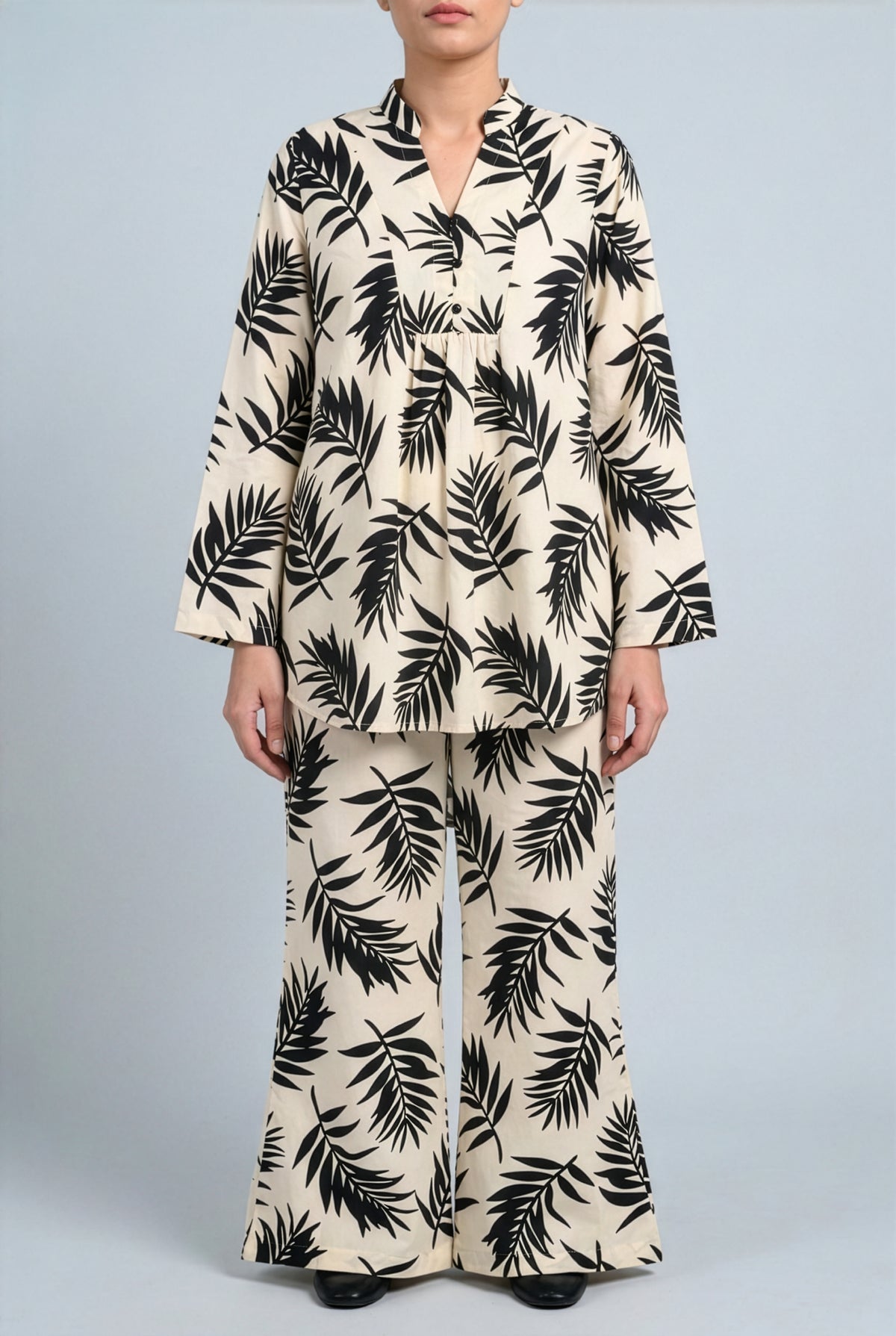 MONO CHROME PRINTED skin SUIT Reality