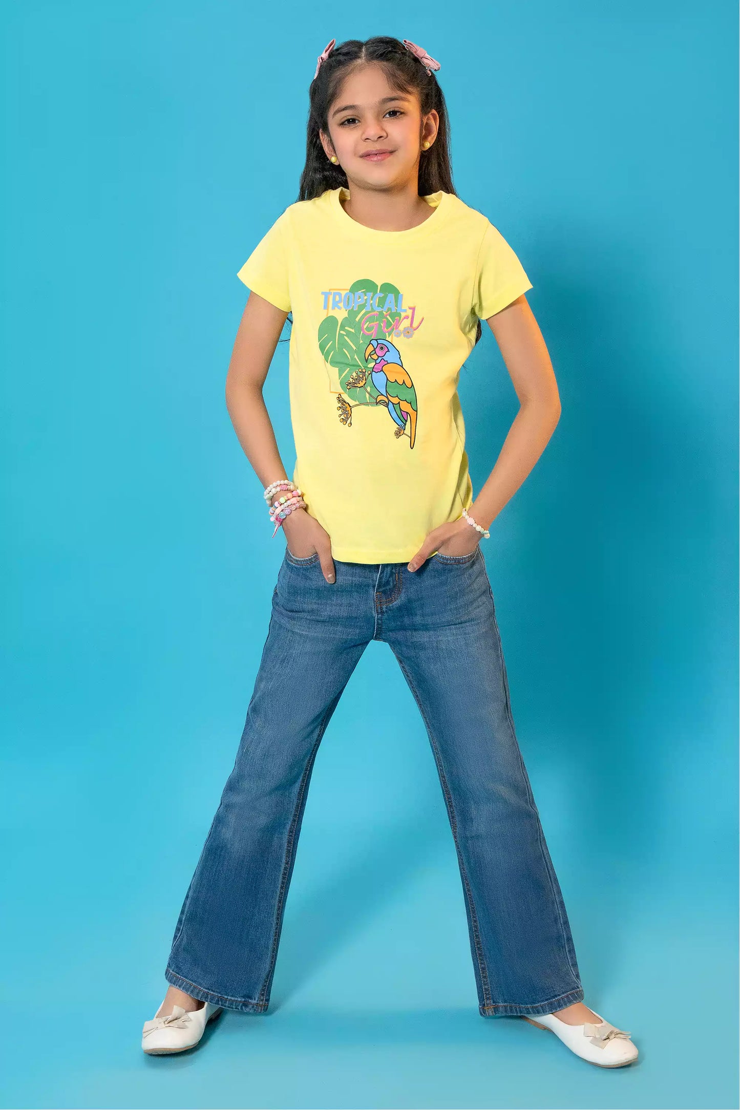 GIRLS YELLOW T-SHIRT Reality