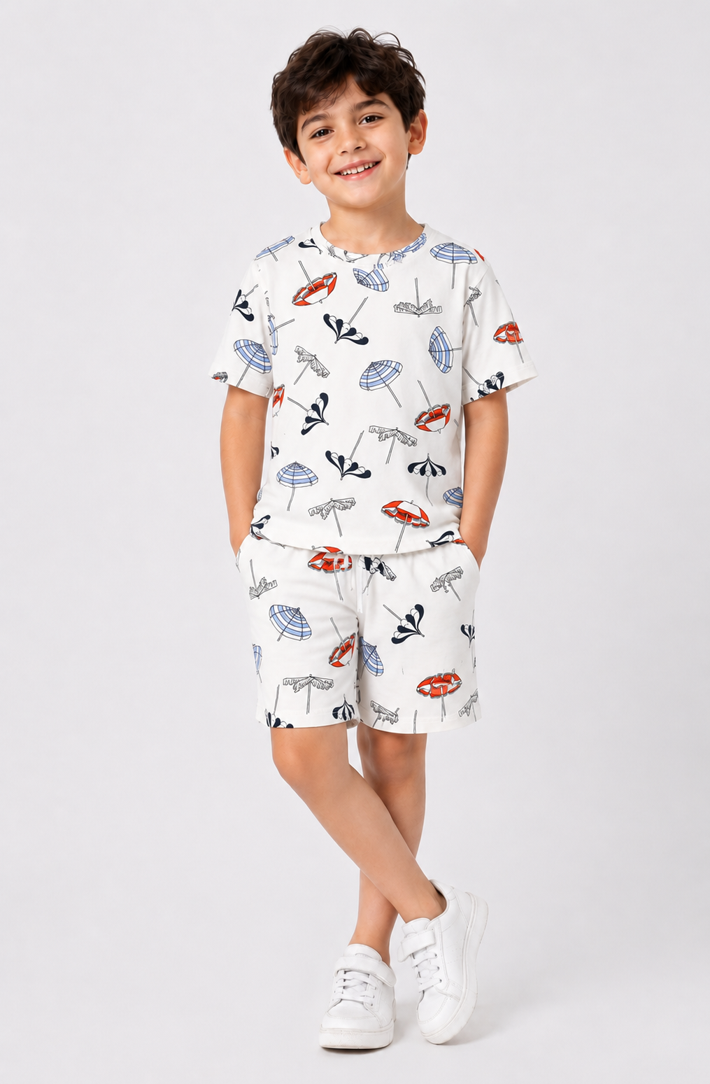 WHITE PRINTED T-SHIRT Reality