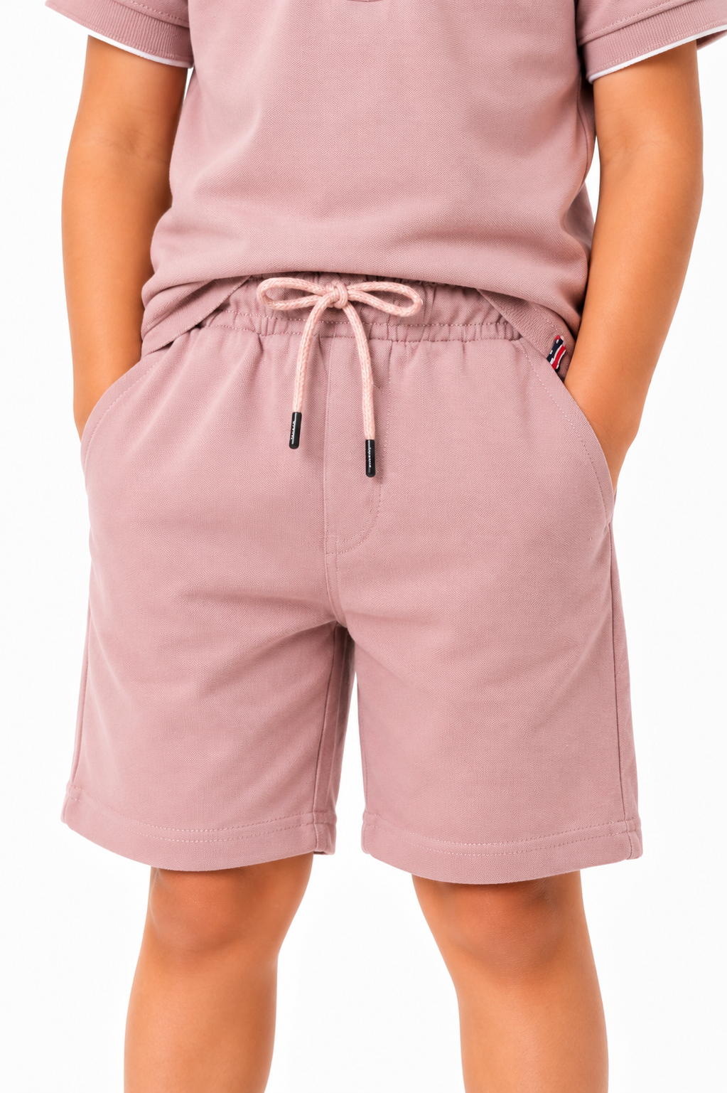 KIDS TEA PINK SHORTS