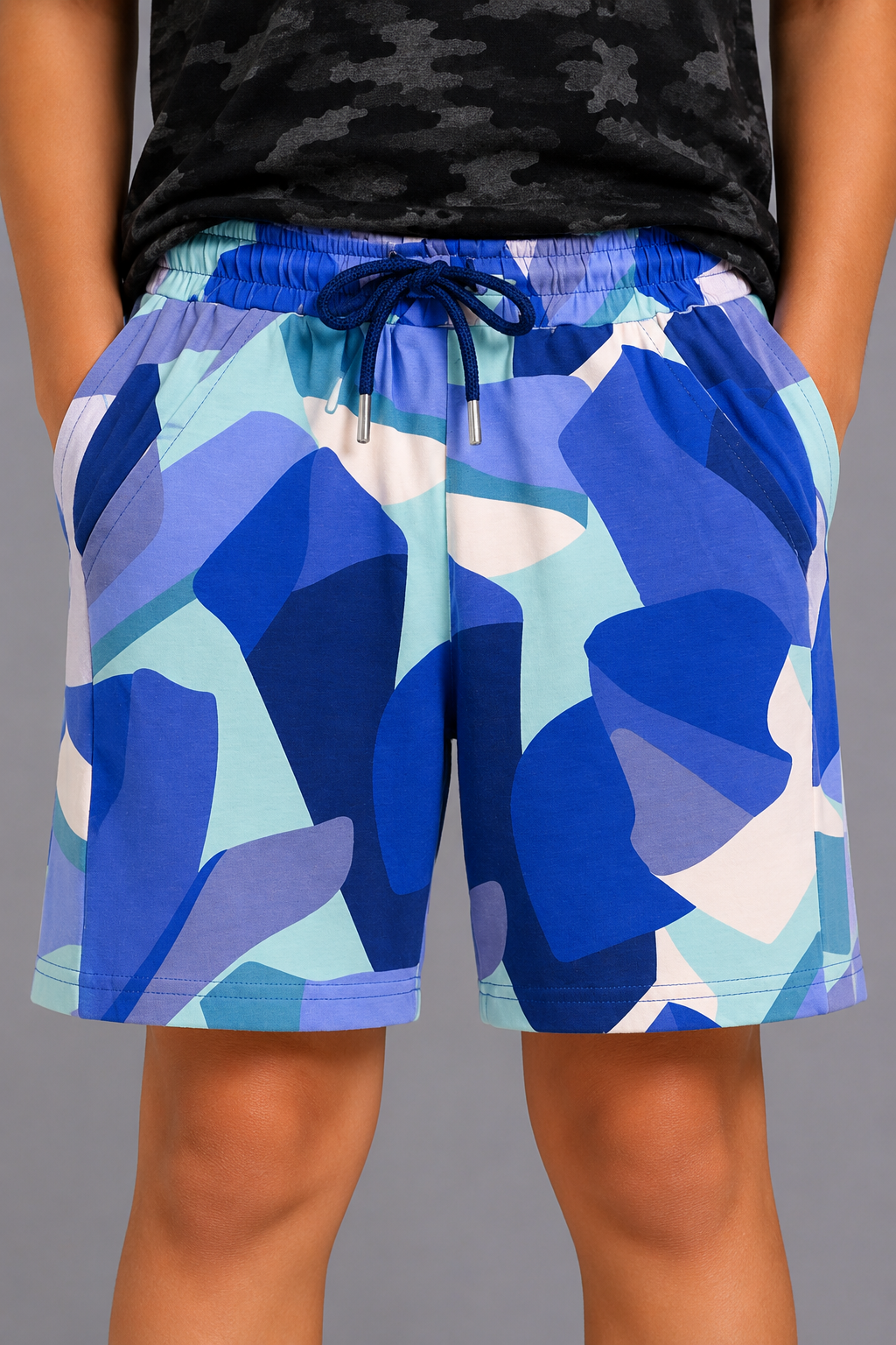 Boys CREAM Cotton Shorts Reality