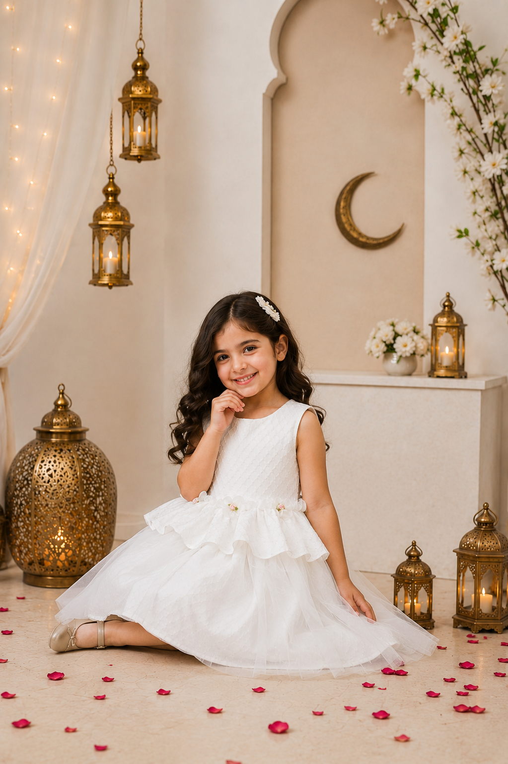 GIRLS WHITE FROCK Reality