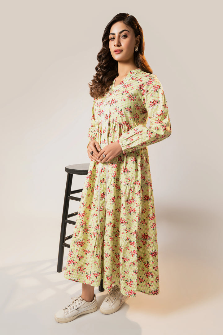 Blossom Breeze Green Frock REALITY