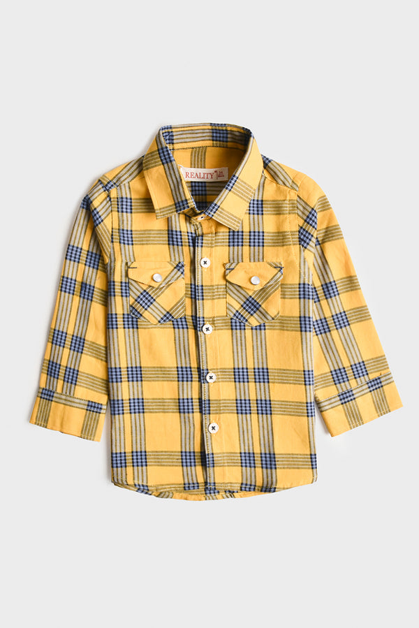 Yellow Classic Casual Shirt (3-24M)