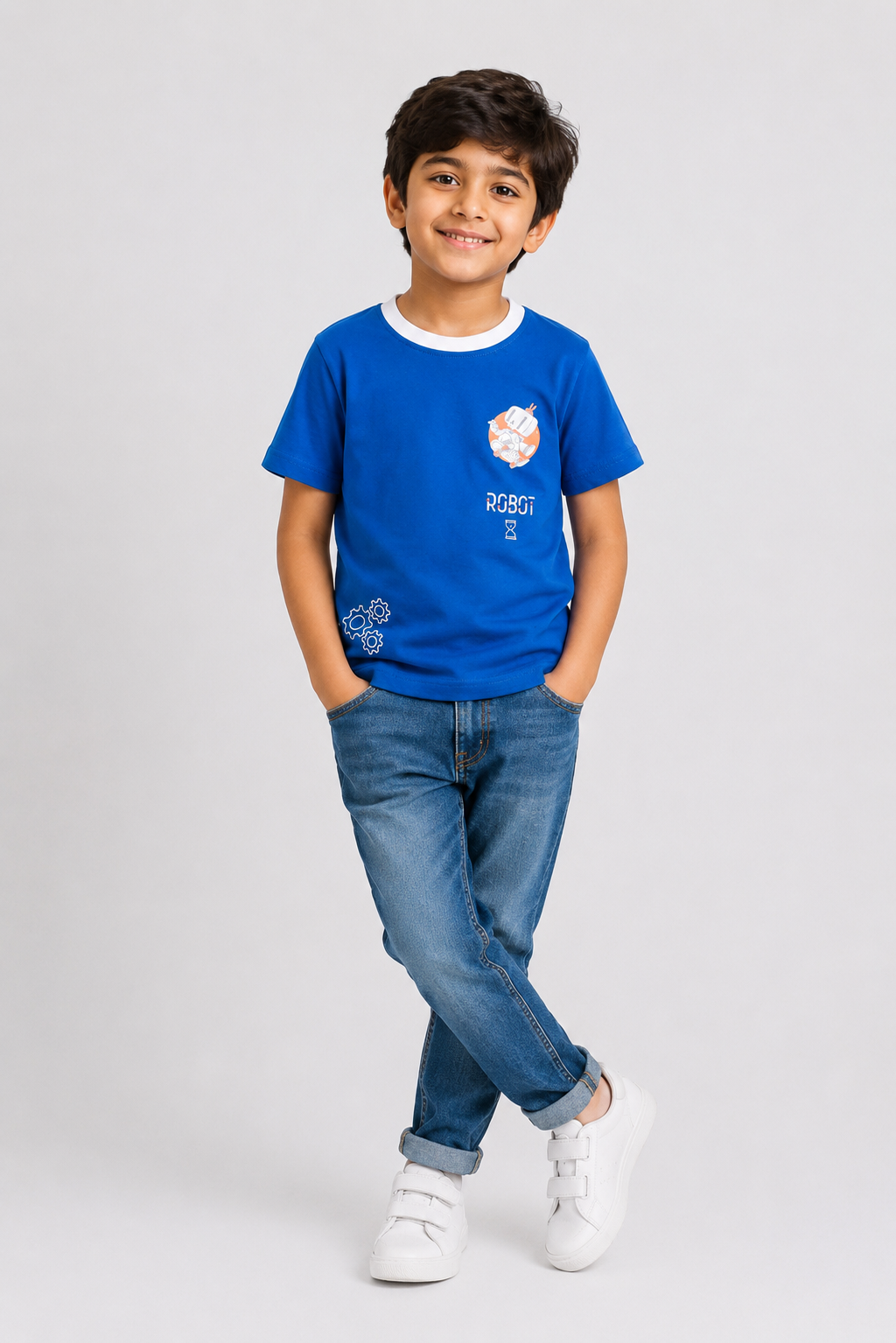 Boys BLUE T-SHIRT Reality