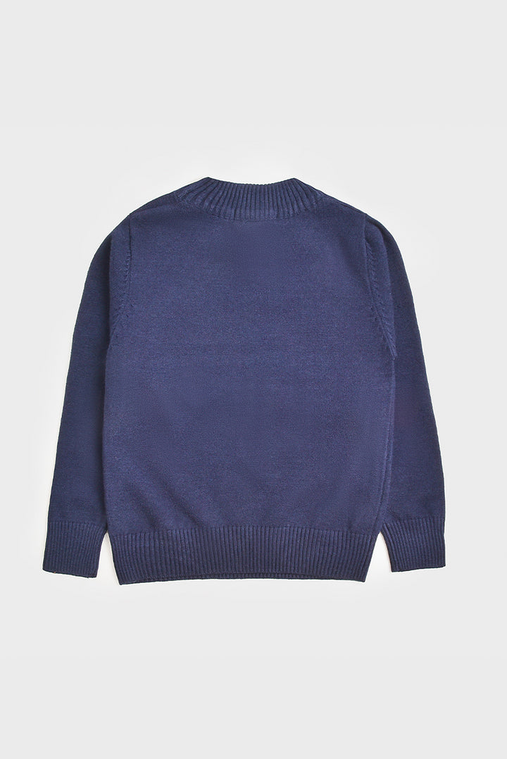 Navy Blue Sweater Reality