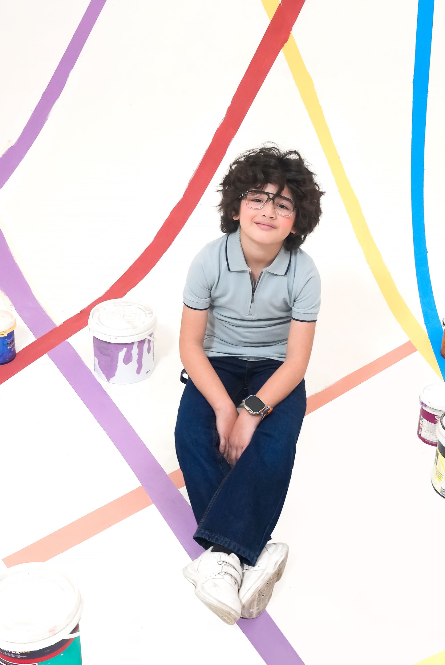 BOYS GRAY POLO Reality