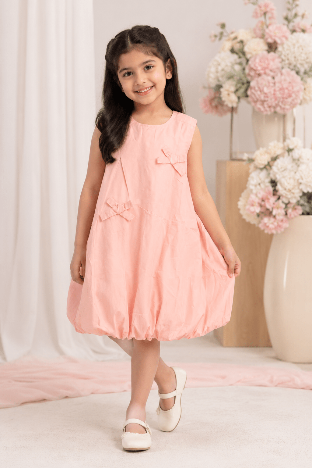 GIRLS PEACH FROCK Reality