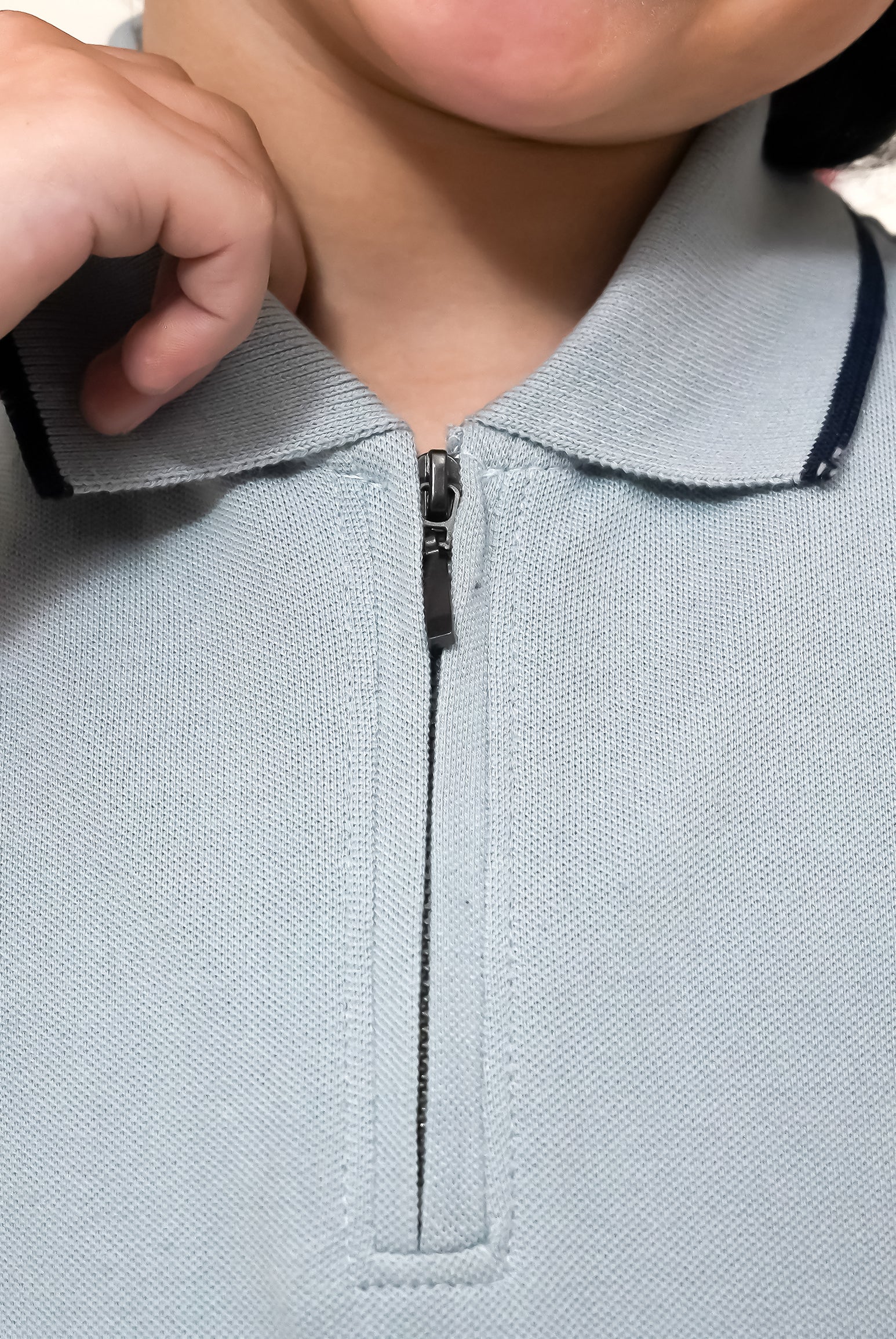 BOYS GRAY POLO Reality