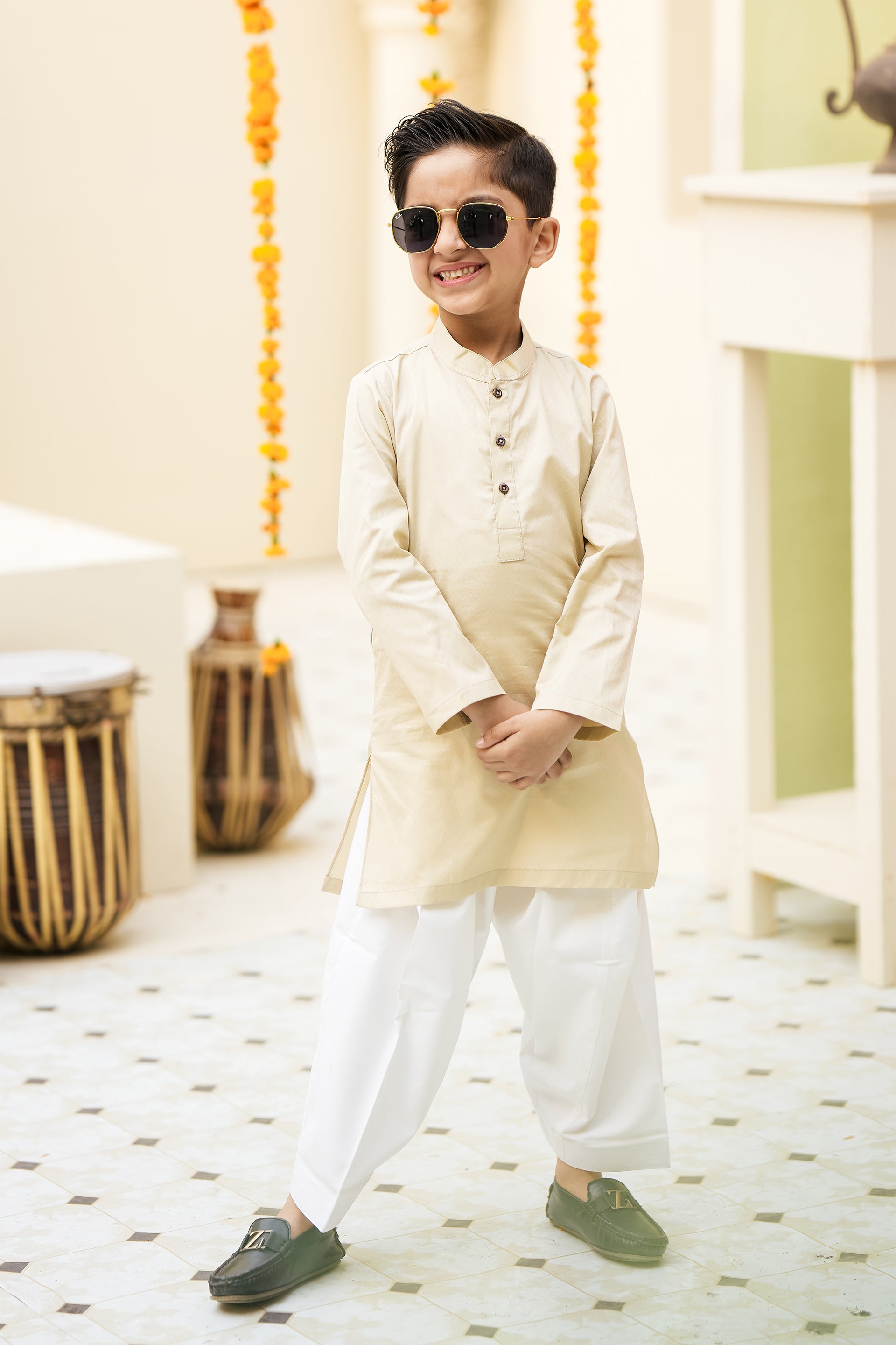 BOYS KURTA BEIGE Reality