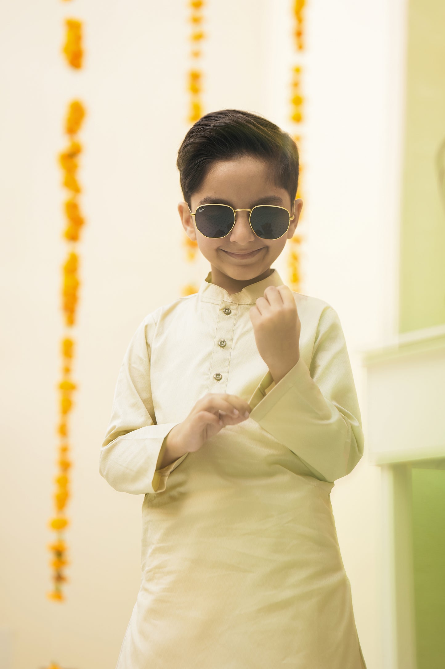 BOYS KURTA BEIGE Reality