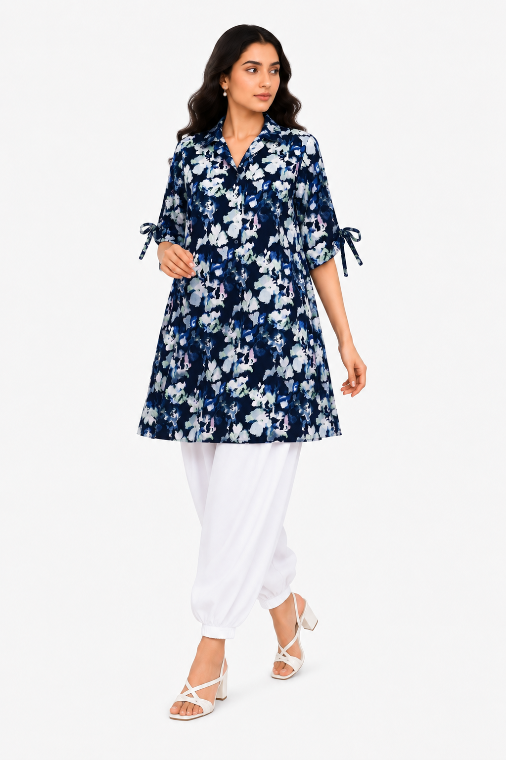 LADIES BLUE TOP Reality