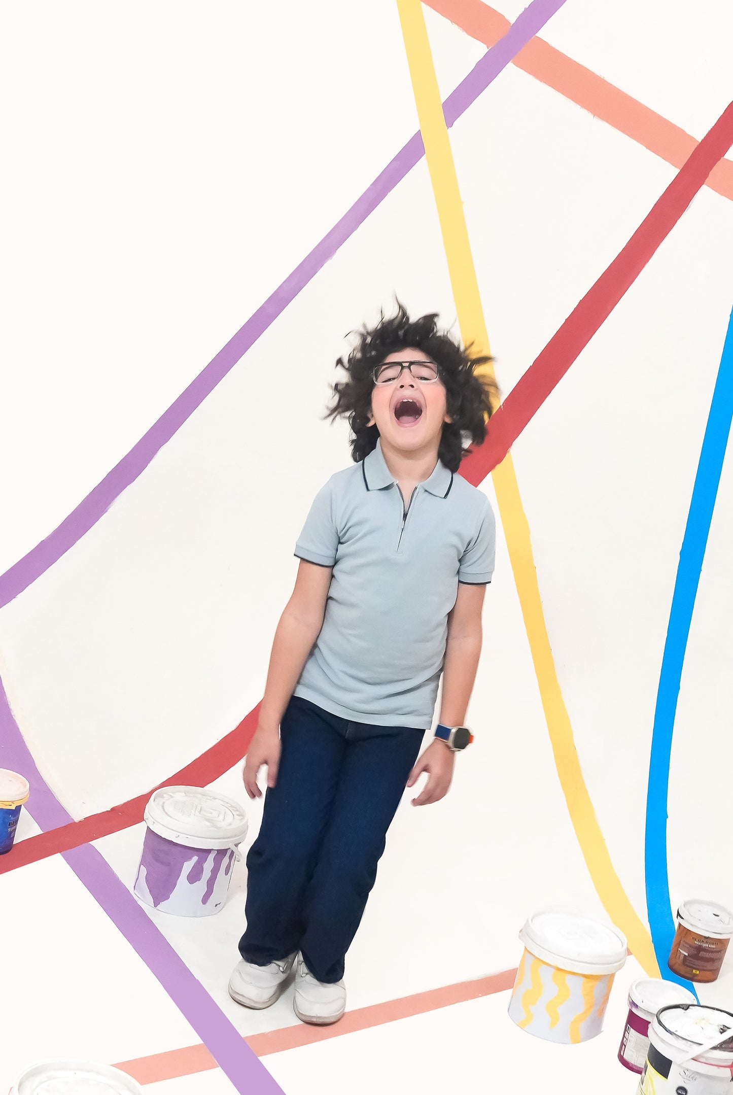 BOYS GRAY POLO Reality